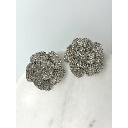 【ピアス・イヤリング】Camellia ウエディング ブライダルアクセサリー ピアス / イヤリング [ AM-30 ]【結婚式 ピアス イヤリング】