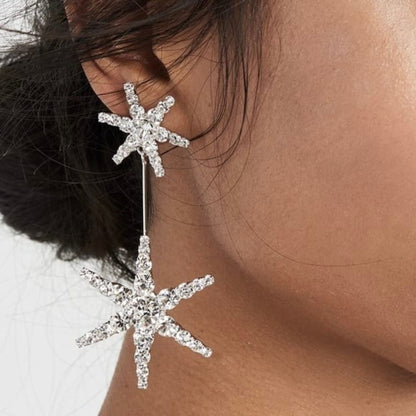 【ピアス・イヤリング】star pierce ウェディング ブライダルアクセサリー ピアス / イヤリング [ AM-37 ]【結婚式 ピアス イヤリング】