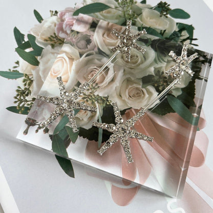 【ピアス・イヤリング】star pierce ウェディング ブライダルアクセサリー ピアス / イヤリング [ AM-37 ]【結婚式 ピアス イヤリング】