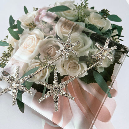 【ピアス・イヤリング】star pierce ウェディング ブライダルアクセサリー ピアス / イヤリング [ AM-37 ]【結婚式 ピアス イヤリング】