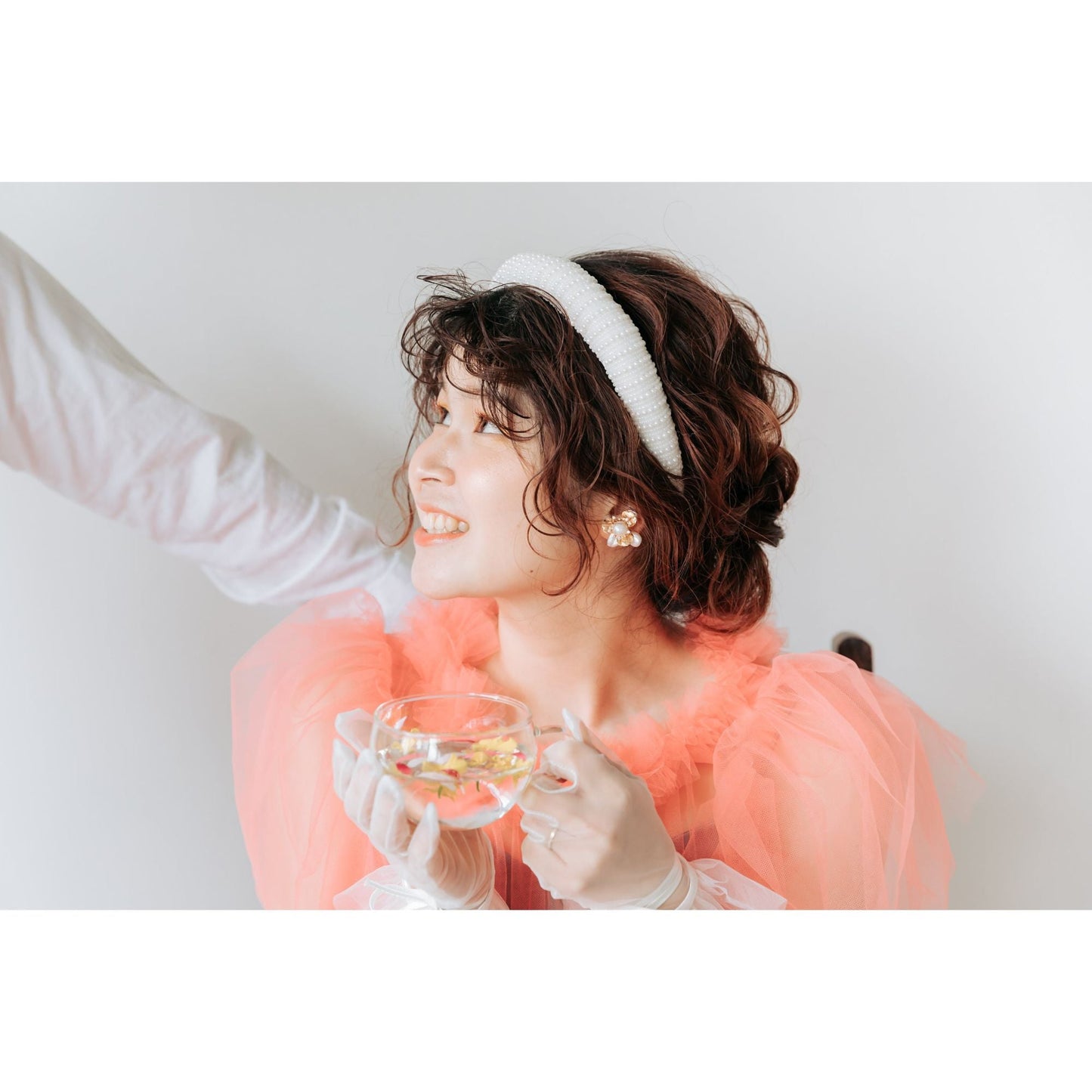 【イヤリング】Madeline flower ウェディングアクセサリー イヤリング [ AM-83 ]【結婚式 ピアス イヤリング】