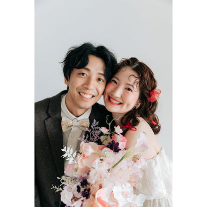 【イヤリング】Madeline flower ウェディングアクセサリー イヤリング [ AM-83 ]【結婚式 ピアス イヤリング】