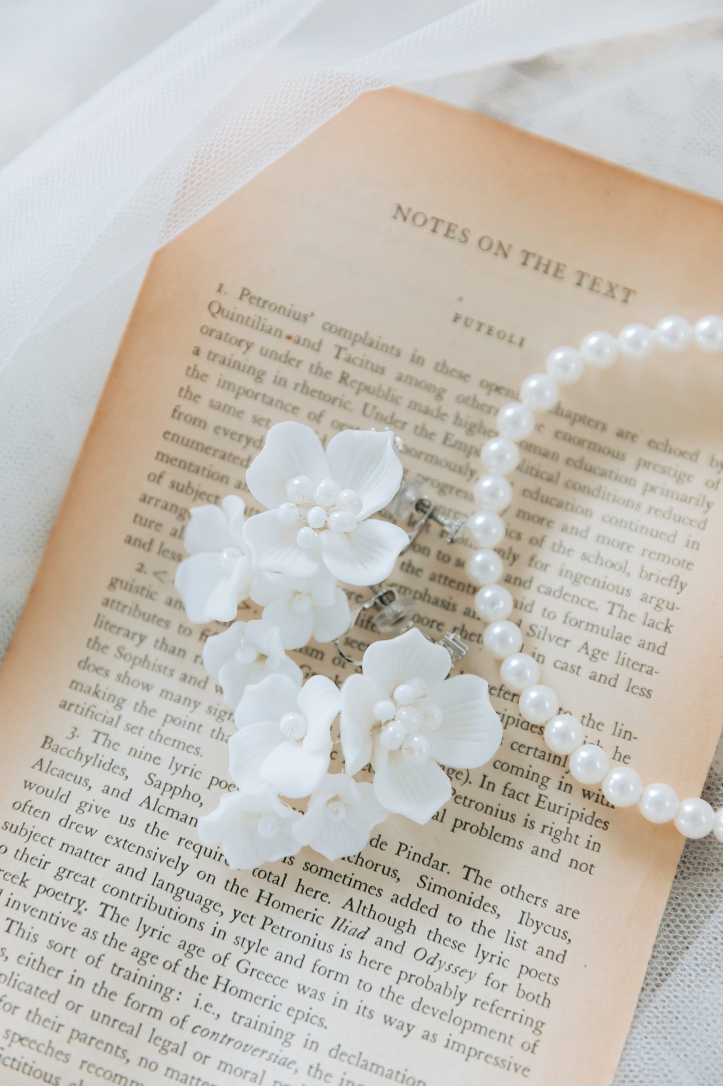 【ピアス・イヤリング】オリーブ ブライダルアクセサリー ウェディング フラワーピアス / イヤリング [ AM-168 ]【結婚式 イヤリング】