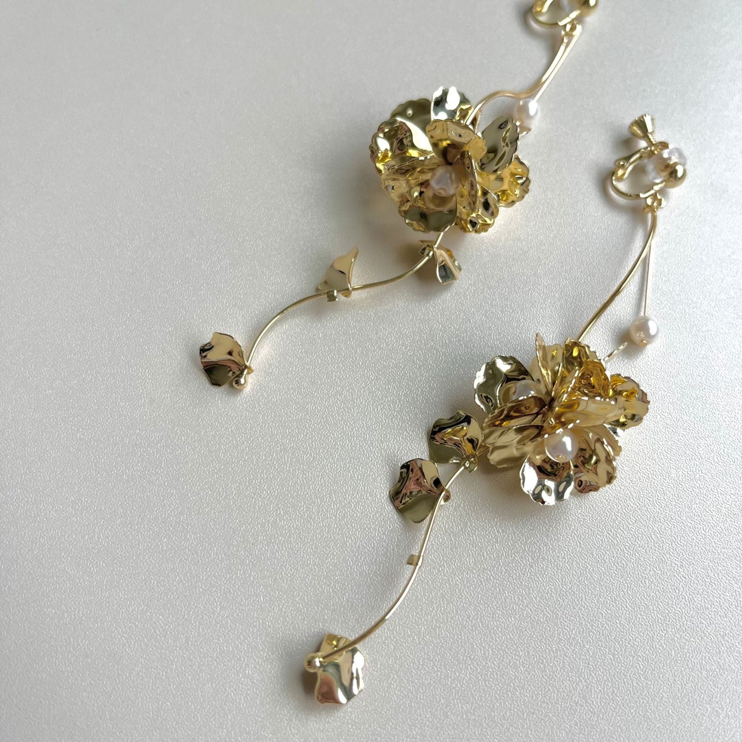 【イヤリング】cocone ウェディング ブライダルアクセサリー イヤリング【結婚式 イヤリング】