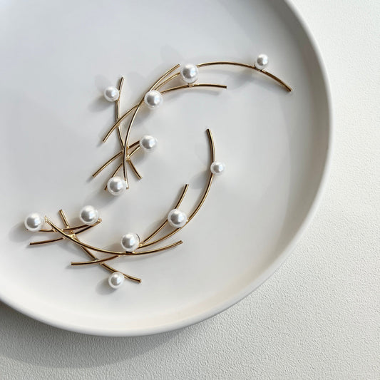 【ヘッドドレス】Kinsley perl ブライダルアクセサリー ヘッドドレス 【結婚式 ヘアアクセサリー】