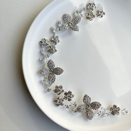 【ヘッドドレス】Kennedy flower ブライダルアクセサリー ヘッドドレス 【結婚式 ヘアアクセサリー】