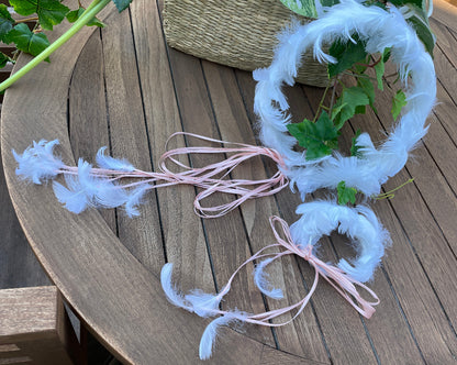 羽冠（羽根のハクレイ）＆フェザーリストブーケ