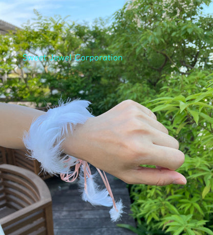 羽冠（羽根のハクレイ）＆フェザーリストブーケ