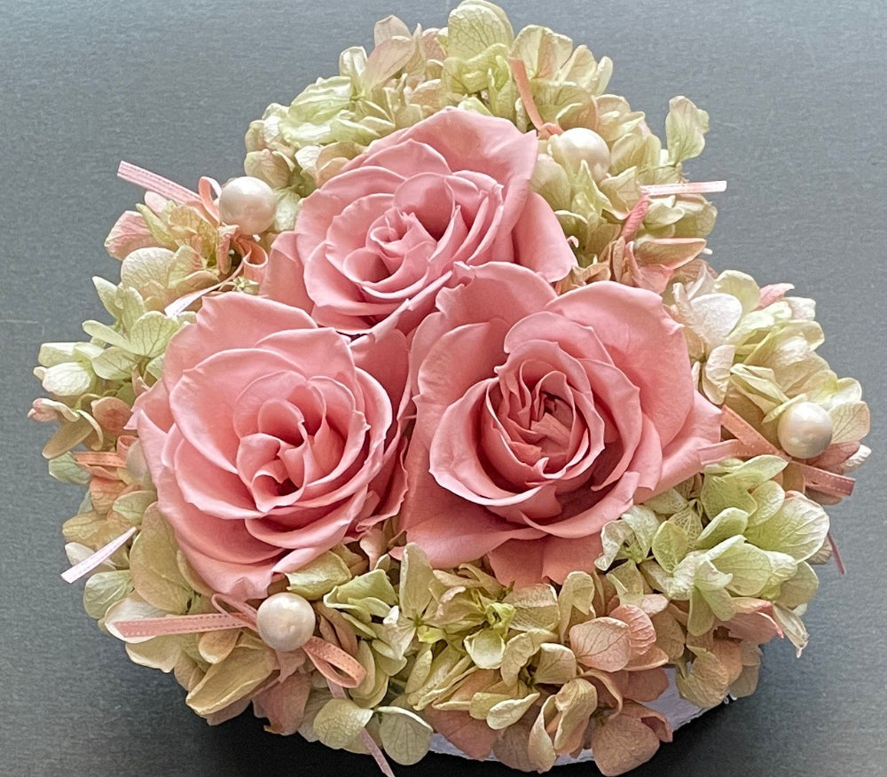 ハートボックス　 リングピローpreserved flower