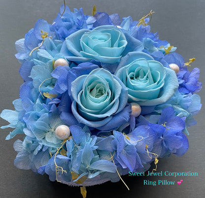 ハートボックス　 リングピローpreserved flower