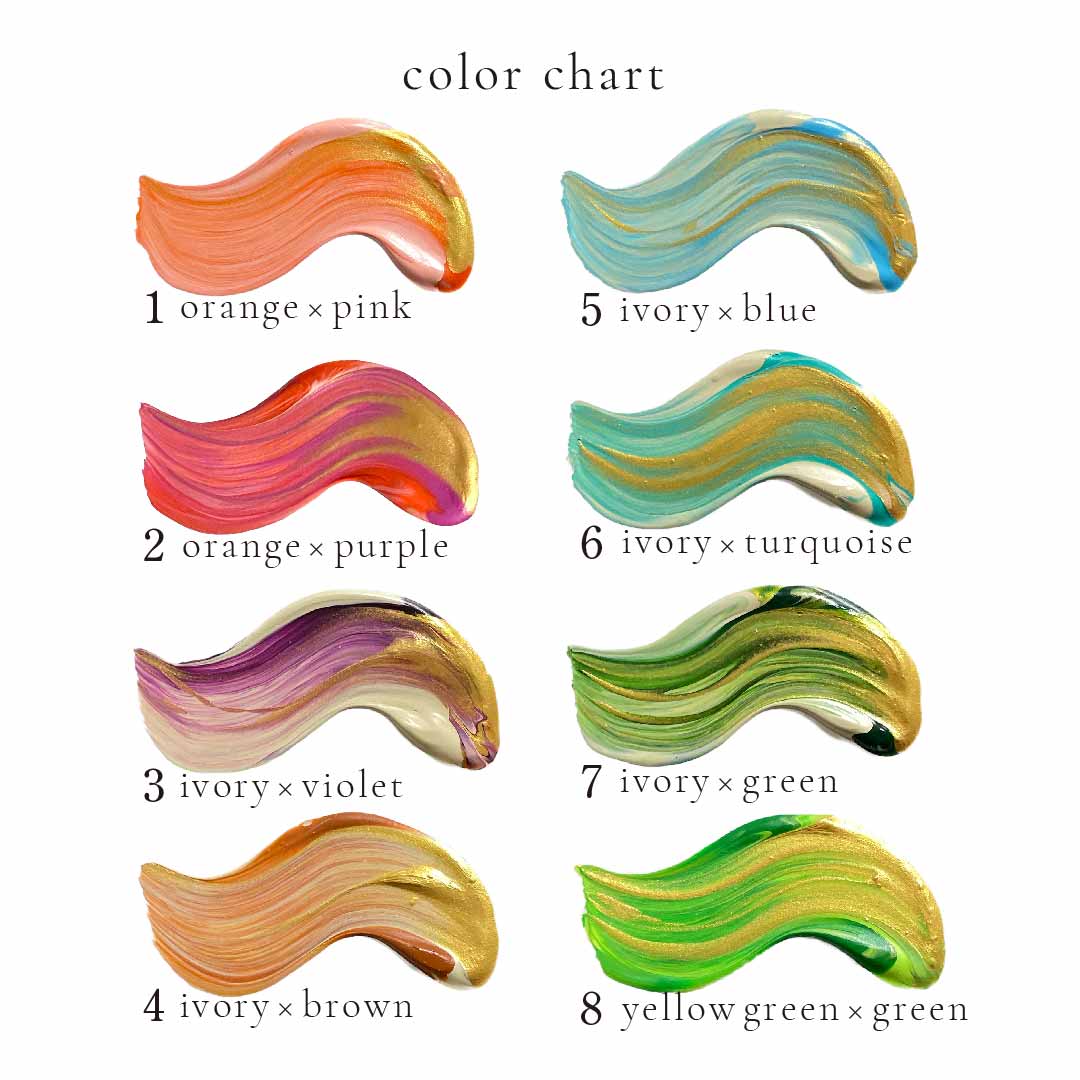 ぷっくりアートエスコートカード【結婚式 ペーパー エスコートカード】