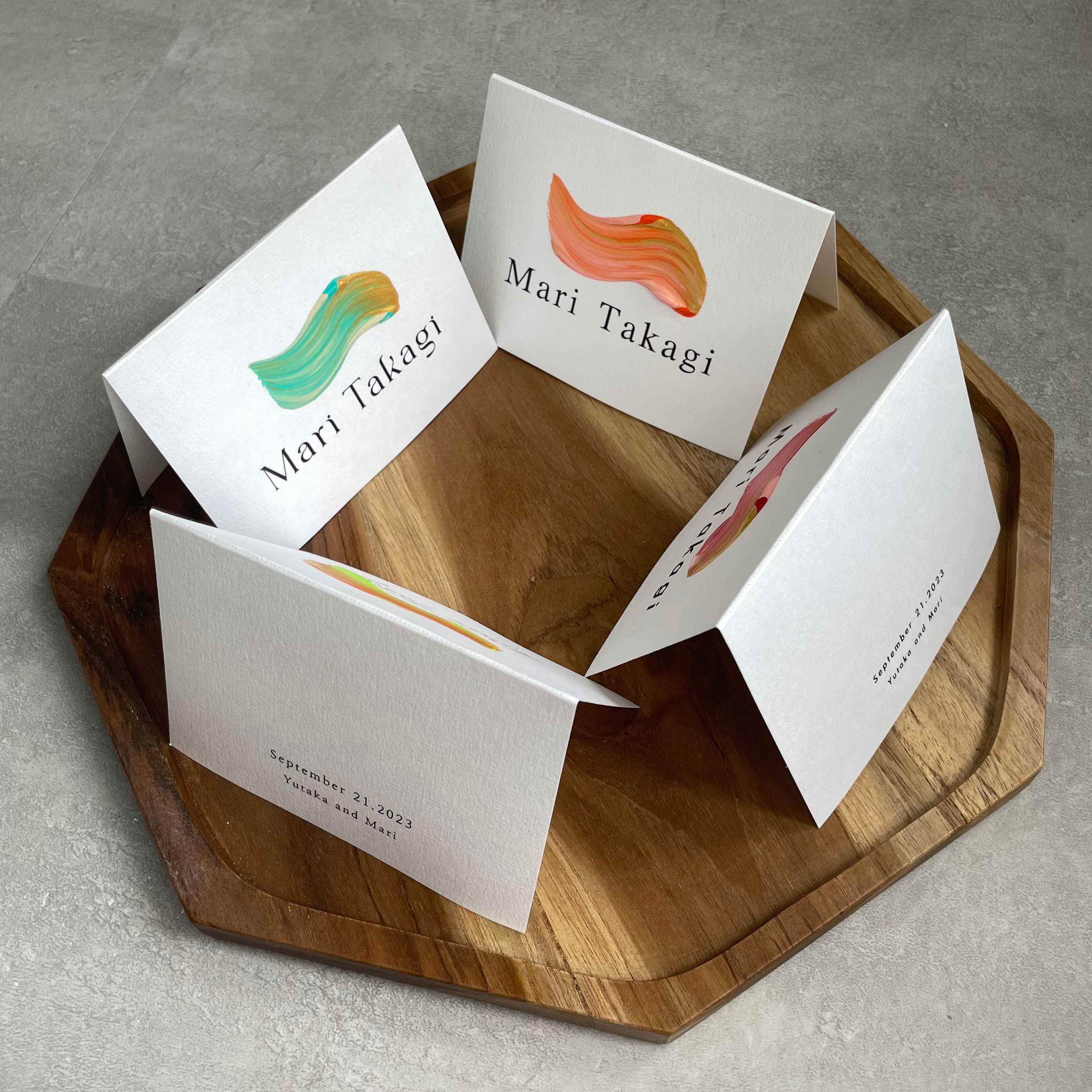 結婚式席札 結婚式 席札】ぷっくりアート席札 – 結婚式準備サイトCORDY