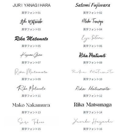 アクリル結婚証明書/Mca01