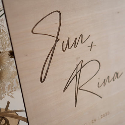 木製ウェルカムボード/Wbs08