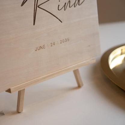 木製ウェルカムボード/Wbs08