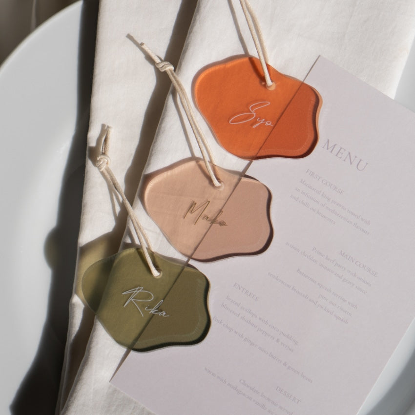 アクリル席札・ネームプレート/Sna10