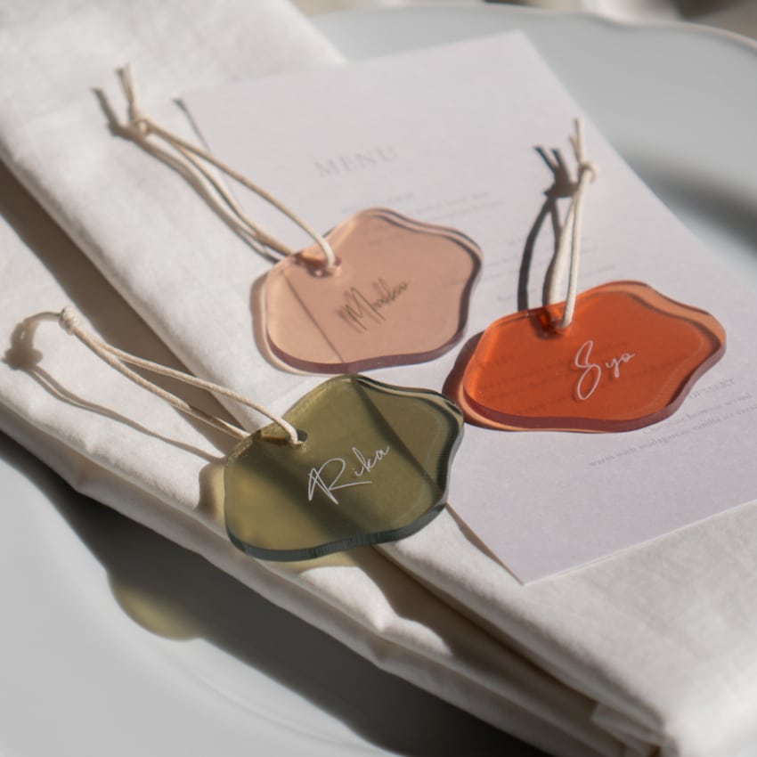 アクリル席札・ネームプレート/Sna10