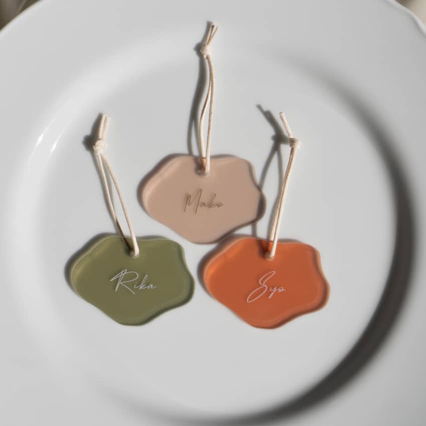 アクリル席札・ネームプレート/Sna10