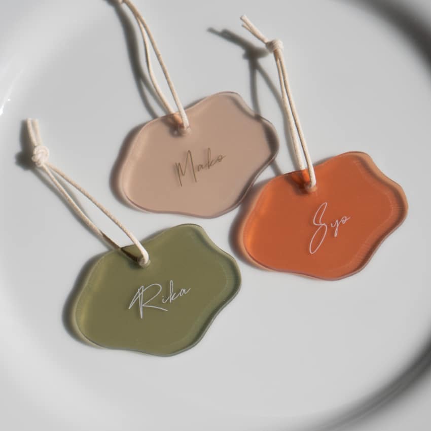 アクリル席札・ネームプレート/Sna10