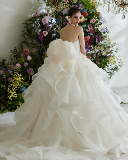 レフェクチュール　「イーリス」【結婚式 ウェディングドレス レンタル】