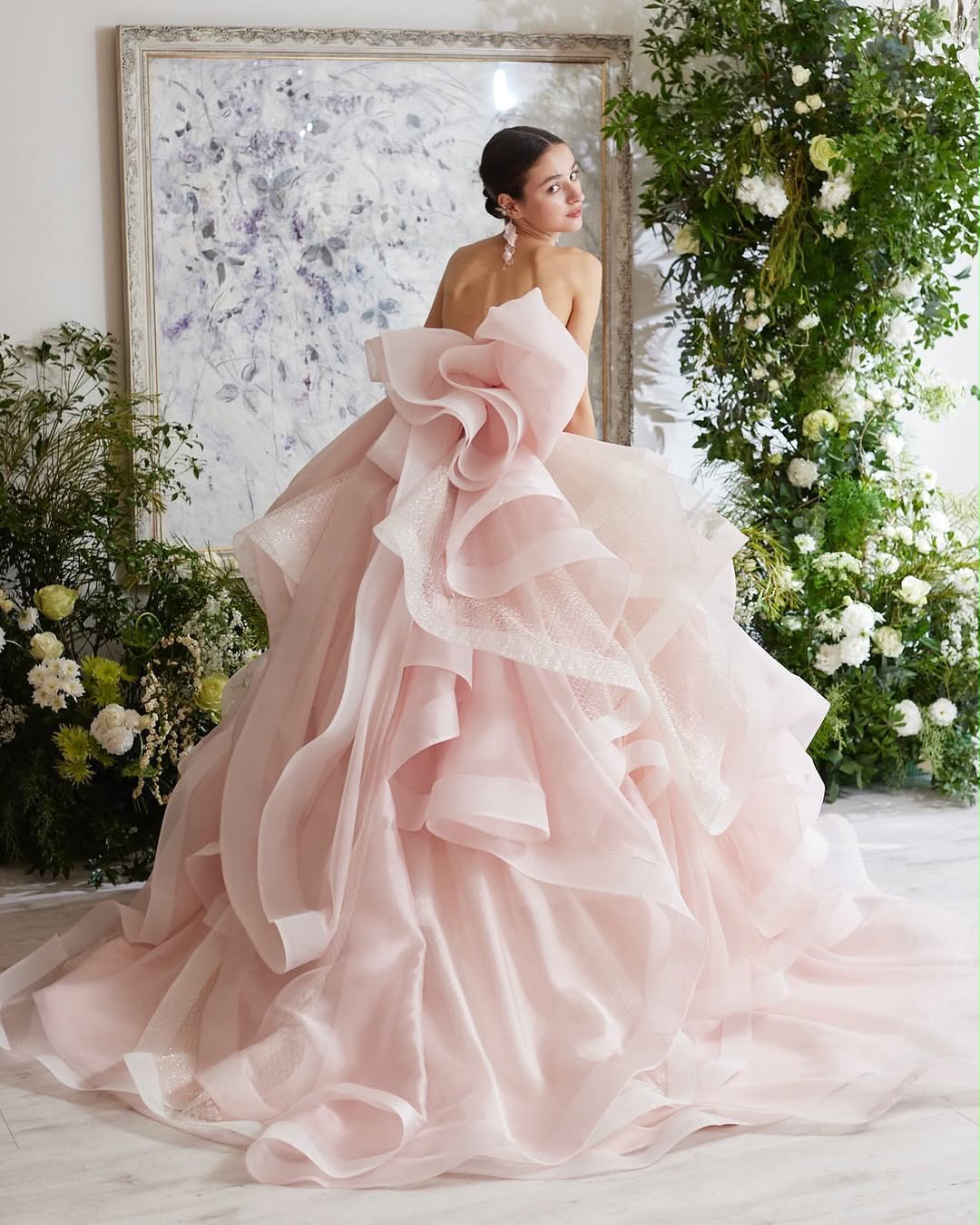 レフェクチュール　ルル　【結婚式　カラードレス　レンタル】