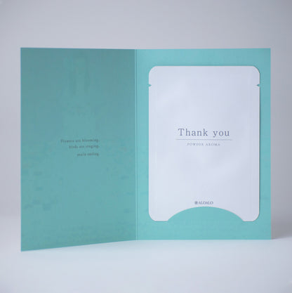 香りで「ありがとう」を伝えるサシェ Thank you／Sheet_aシータ【結婚式 プチギフト 雑貨】