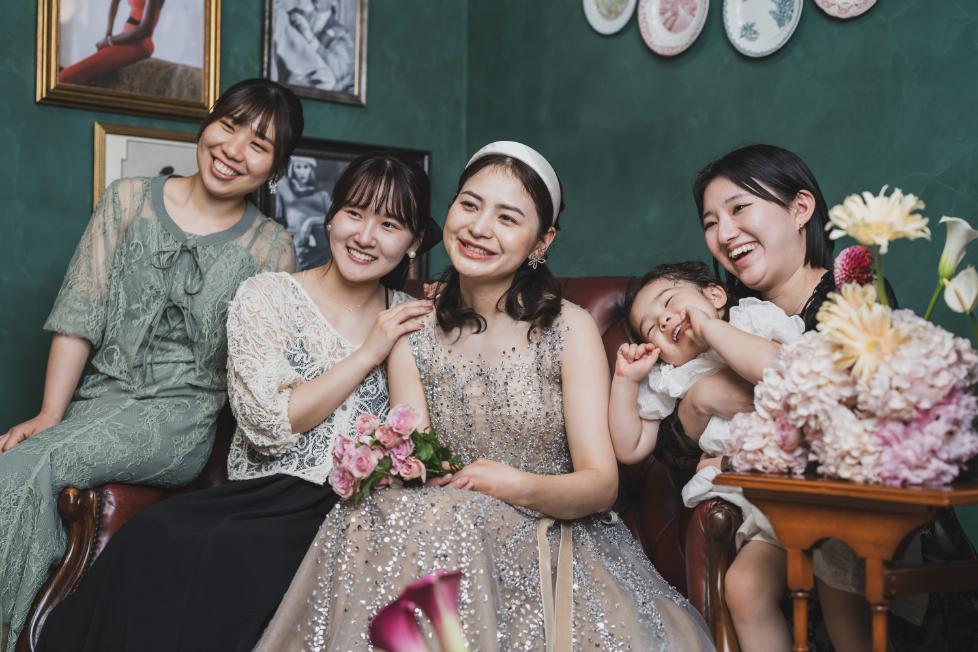 & PARTY プラン (新郎新婦+ゲスト6名 計8名～)
