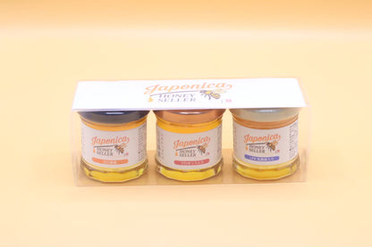 【お試し３種セット】超希少！純度100％
 日本みつばちの国産生蜂蜜 
（小） 30g ×3個