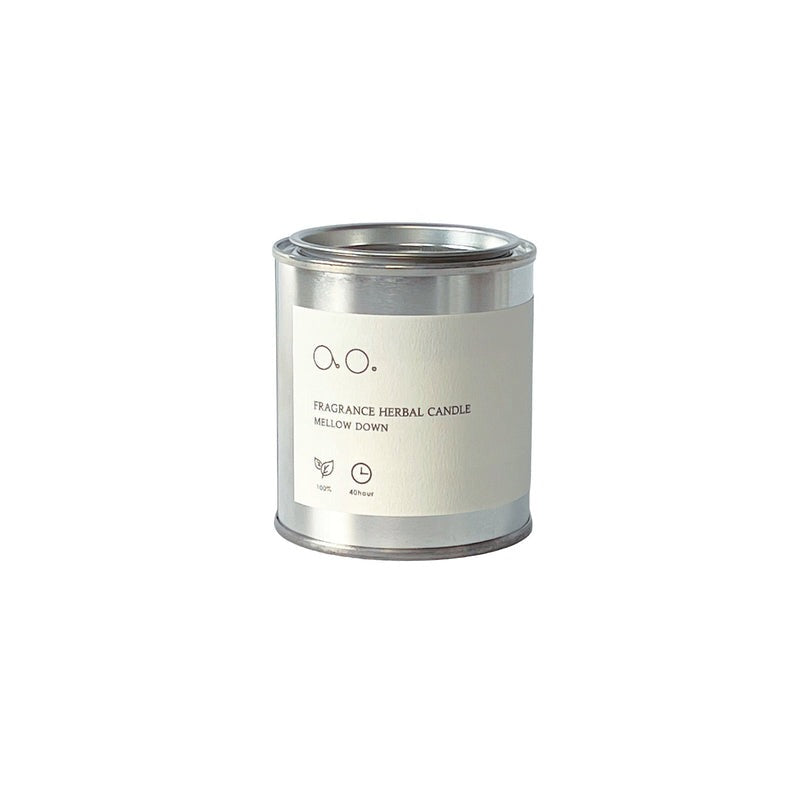 【キャンドル】FRAGRANCE HERBAL CANDLE - MELLOW DOWN -【結婚式　ギフト　キャンドル】