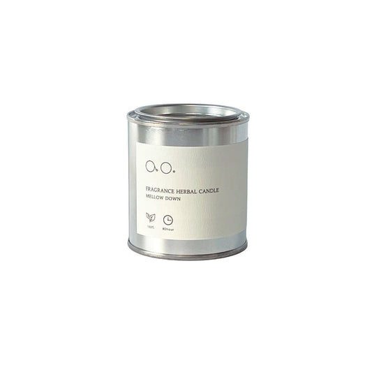 【キャンドル】FRAGRANCE HERBAL CANDLE - MELLOW DOWN -【結婚式　ギフト　キャンドル】