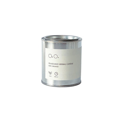【キャンドル】FRAGRANCE HERBAL CANDLE - RIPE ORANGE -【結婚式　ギフト　キャンドル】