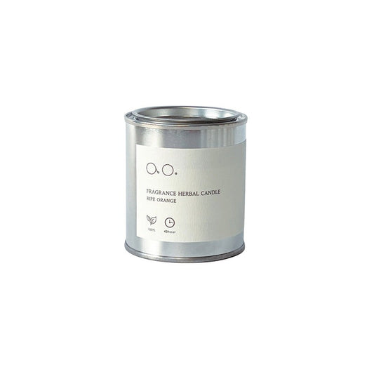 【キャンドル】FRAGRANCE HERBAL CANDLE - RIPE ORANGE -【結婚式　ギフト　キャンドル】