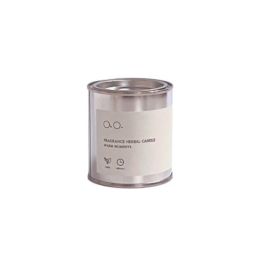 【キャンドル】FRAGRANCE HERBAL CANDLE - WARM MOMENTS -【結婚式　ギフト　キャンドル】