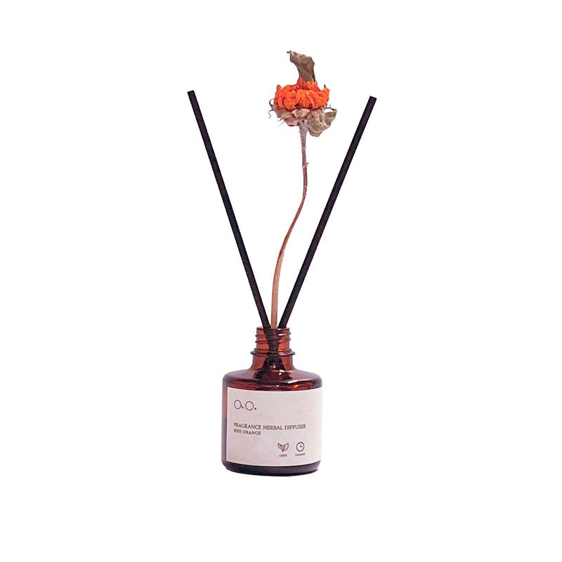 【ディフューザー】FRAGRANCE HERBAL DIFFUSER - RIPE ORANGE -【結婚式　ギフト　ディフューザー】