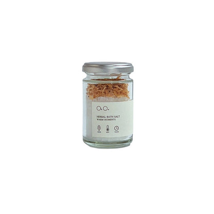 【バスソルト】HERBAL BATH SALT - WARM MOMENTS - 100G【結婚式　ギフト　バスソルト】