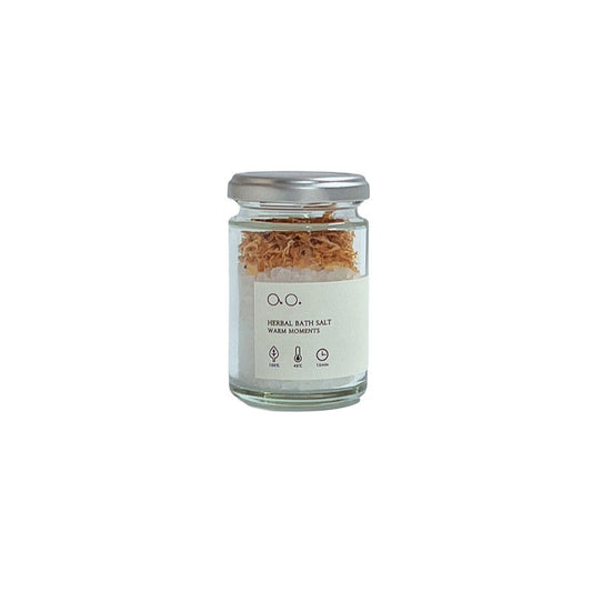 【バスソルト】HERBAL BATH SALT - WARM MOMENTS - 100G【結婚式　ギフト　バスソルト】
