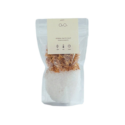 【バスソルト】HERBAL BATH SALT - WARM MOMENTS - 280G【結婚式　ギフト　バスソルト】