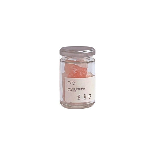 【バスソルト】NATURAL BATH SALT - LIGHT PINK - 100G【結婚式　ギフト　バスソルト】