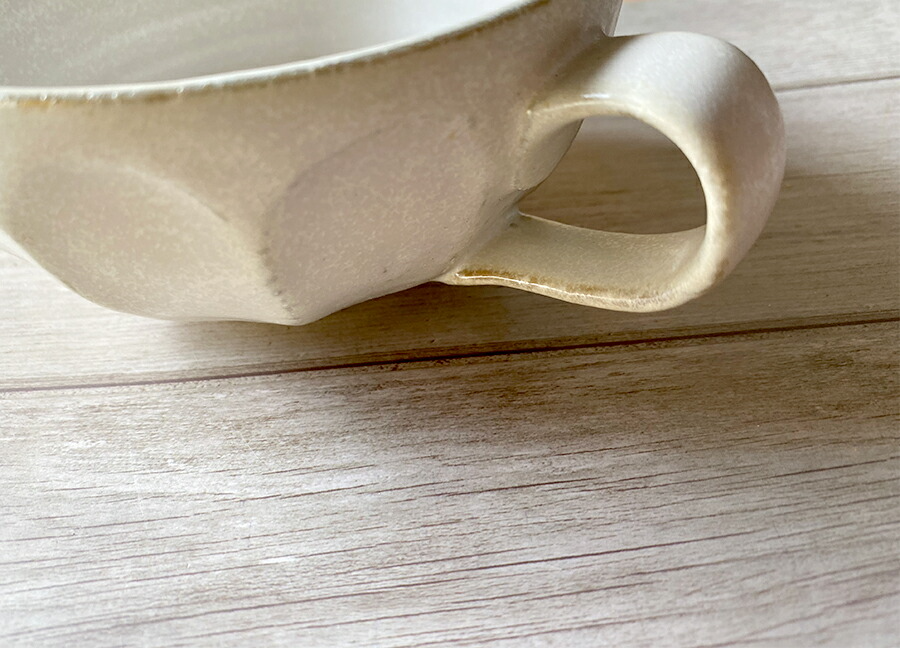 リンカ スープカップ 白練(ホワイト) 直径12cm