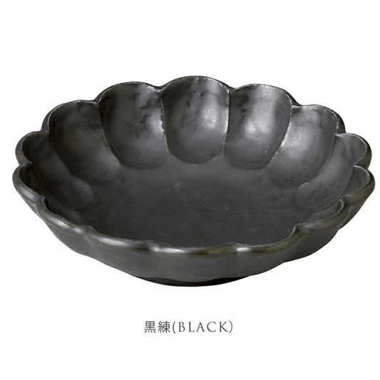 リンカ 24cmボール 黒練 直径24.5cm