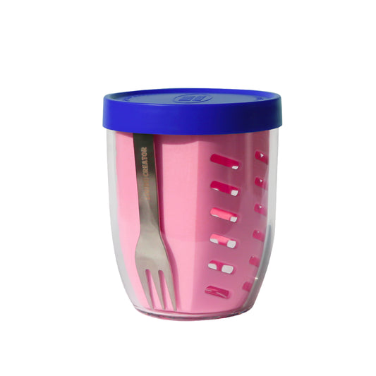 【サラダ/フルーツポット】KEEPERPOT 600ML BLUE / PINK【結婚式　ギフト　内祝い　生活雑貨　ランチボックス】