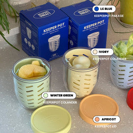 【サラダ/フルーツポット】KEEPERPOT 600ML LEMON / LAVENDER【結婚式　ギフト　内祝い　生活雑貨　ランチボックス】