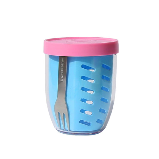 【サラダ/フルーツポット】KEEPERPOT 600ML PINK / SKY BLUE【結婚式　ギフト　内祝い　生活雑貨　ランチボックス】