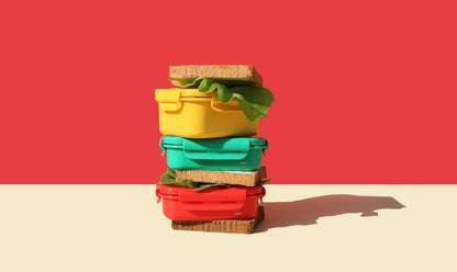 【ランチボックス】KEEPER TEN 320ML RED【結婚式　ギフト　内祝い　生活雑貨　ランチボックス】