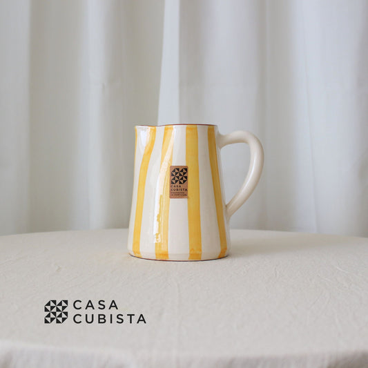 【花瓶・水差し】Casa Cubista ポルトガル直輸入 陶器ジャグ タンジェリン【結婚式 ギフト 雑貨】
