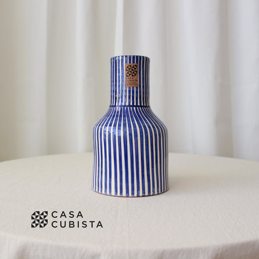 【花瓶・花器・オブジェ】Casa Cubista ポルトガル直輸入 陶器フラワーベース ブルー【結婚式　ギフト　インテリア雑貨】