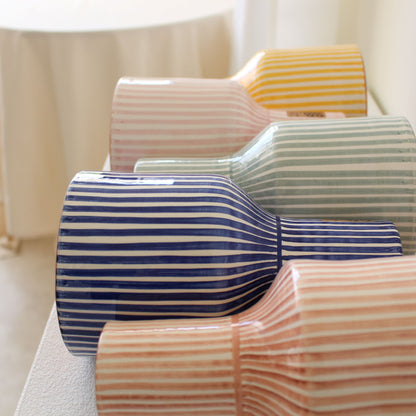 【花瓶・花器・オブジェ】Casa Cubista ポルトガル直輸入 陶器フラワーベース ブルー【結婚式　ギフト　インテリア雑貨】