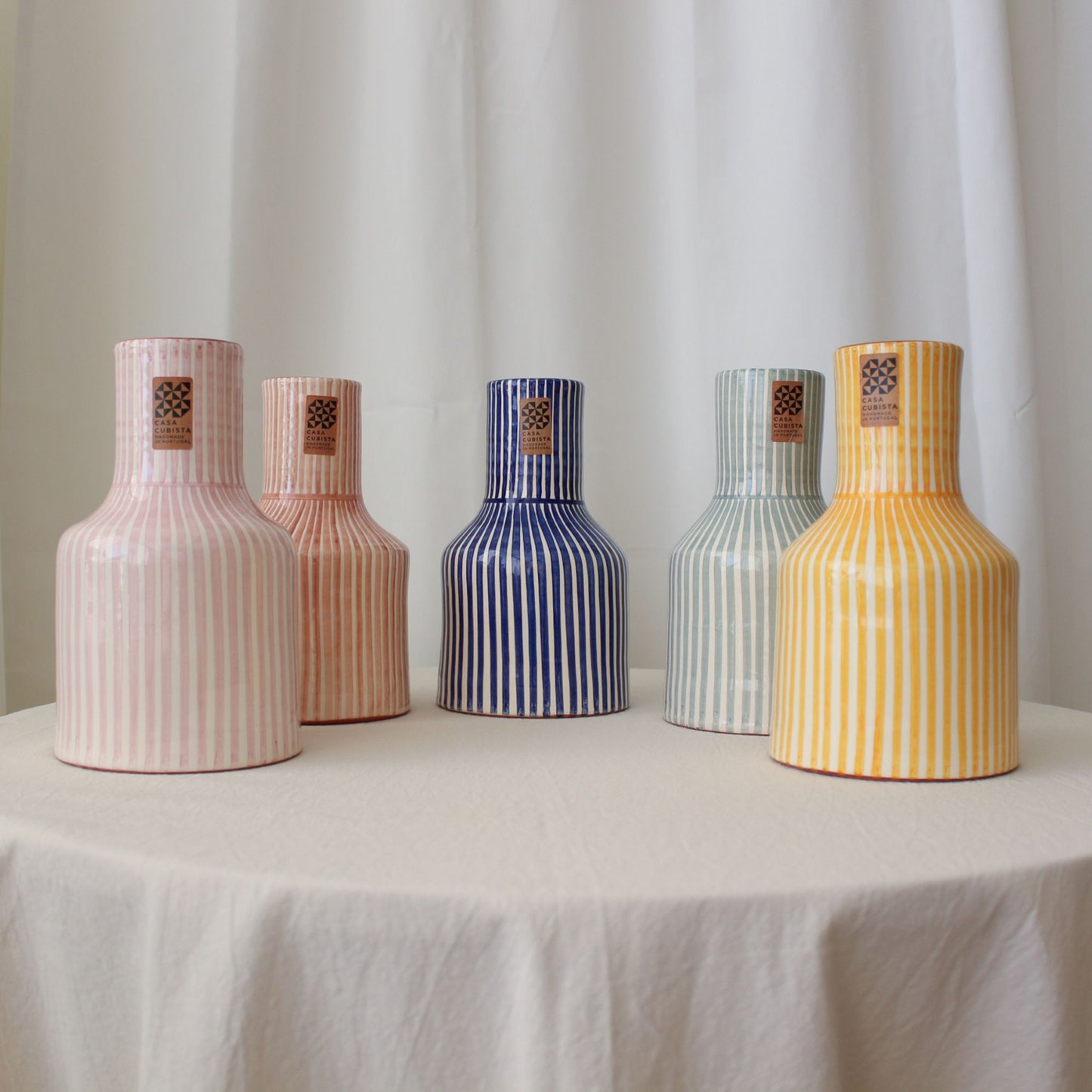 【花瓶・花器・オブジェ】Casa Cubista ポルトガル直輸入 陶器フラワーベース テラコッタ【結婚式　ギフト　インテリア雑貨】