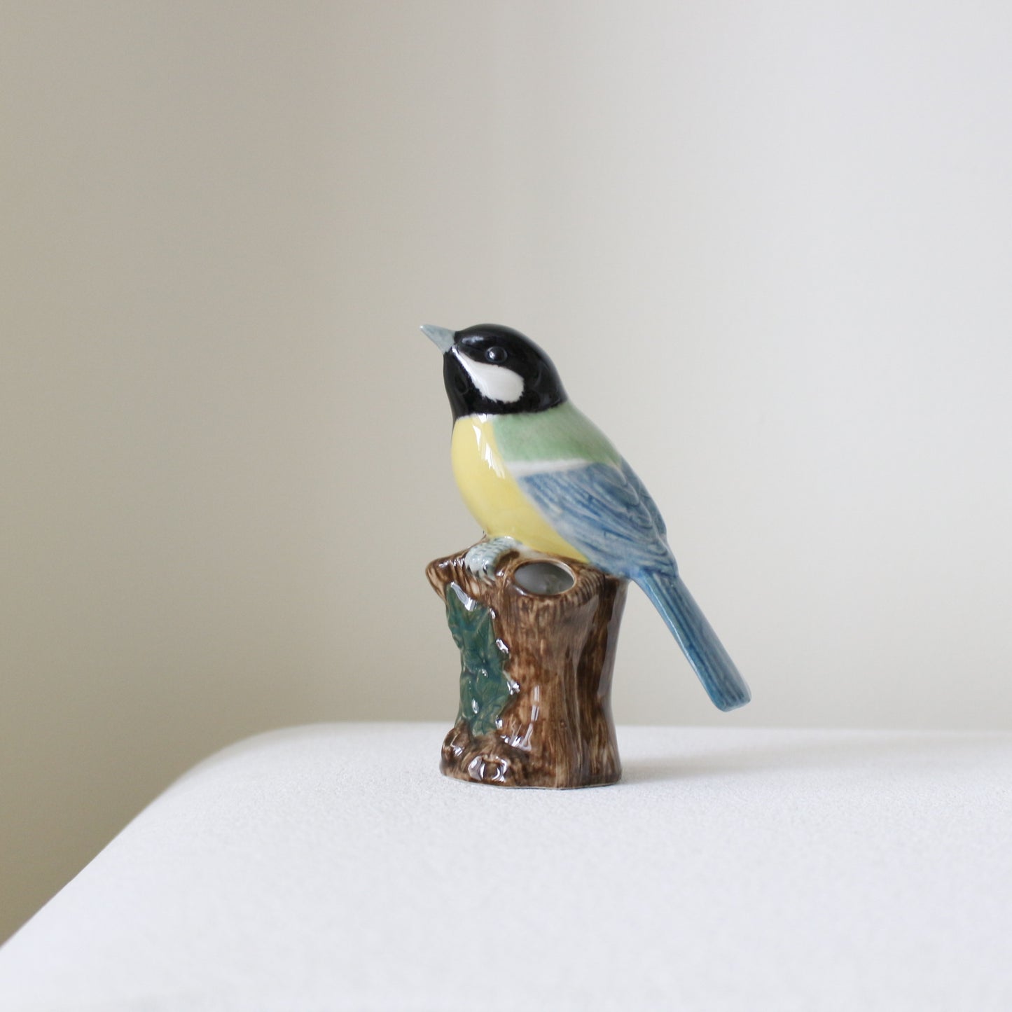【花瓶・一輪挿し】Quail Ceramics クエールセラミックス イギリス製 シジュウカラ 小花入れ Bud Vase【結婚式　鳥 ギフト 雑貨】