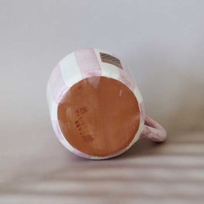 【マグ】Casa Cubista ストライプ マグカップ モーヴ (450ml)【結婚式 ギフト 雑貨】